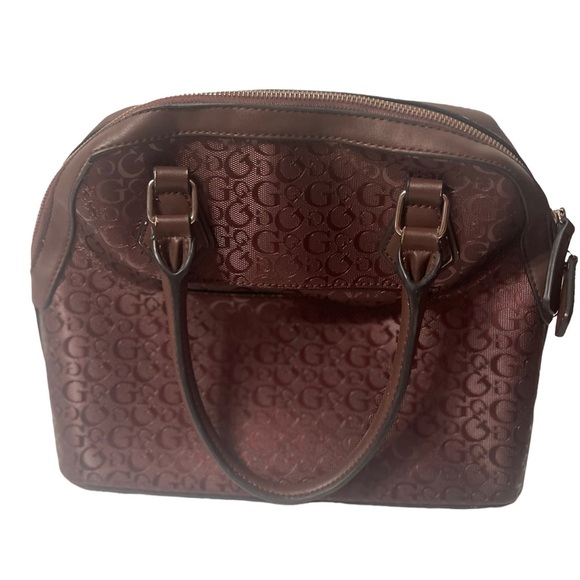 Guess Burgundy Handbag - Picture 5 of 6
